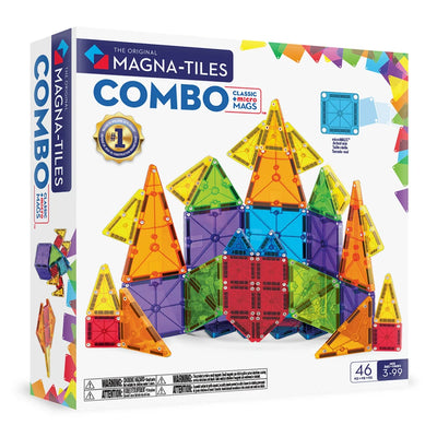 Magnetic Magna Tiles Combo set - 46 magnetische bouwstenen