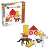 Magnetic magna tiles Farm Animals 25-delige set met verpakking, boerderij en boerderijdieren