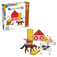 Magnetic magna tiles Farm Animals 25-delige set met verpakking, boerderij en boerderijdieren