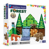 Magnetic magna tiles Forest Animals voorkant verpakking met 25 magnetische tegels en bosdieren