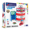 Magnetic magna tiles Lighthouse Rescue verpakking voorkant met vuurtoren en 26 magnetische tegels