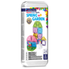 Magnetic Magna Tiles MicroMAGS Travel Spring Garden verpakking met 24 magnetische tegels in transparant doosje