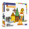 Magnetic magna tiles Safari Animals voorkant verpakking met 25 magnetische tegels en jungledieren