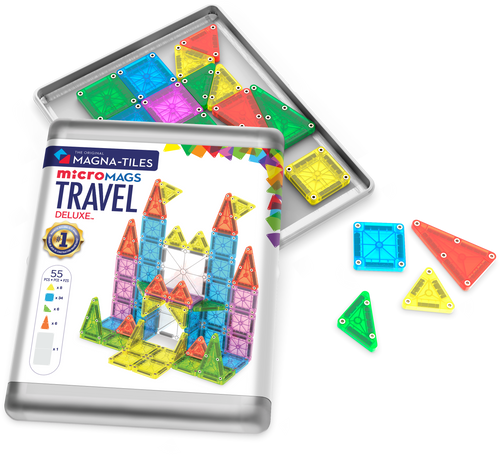 Magna-Tiles Travel Set Deluxe - 55 MicroMAGS magnetische tegels