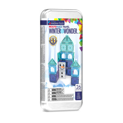 Magnetic Magna Tiles Winter Wonder Travel Set - 26 magnetische bouwstenen