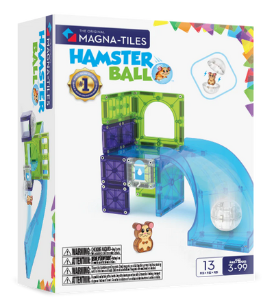 Magnetic Magna Tiles Hamster Ball - 13 magnetische bouwstenen