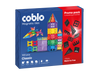 Magnetisch speelgoed Coblo Classic promopack 100 stuks met 10 gratis zwarte tegels voorkant verpakking