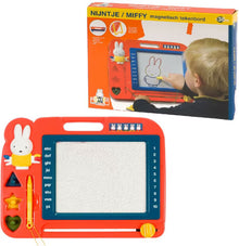 Magnetisch tekenbord Nijntje met verpakking, een kind tekent een kleurplaat Miffy, leuk en educatief speelgoed.