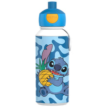 Blauwe Mepal Campus drinkfles 400 ML Stitch met vrolijk design, ideaal als kindvriendelijke drinkfles voor school of onderweg