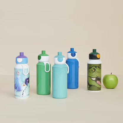 Verschillende Mepal Campus drinkflessen 400 ML in Frozen, dino en effen kleuren, perfect voor kinderen op school