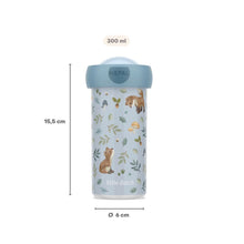forest friends Mepal drinkbeker van 300 ml met afmetingen 15,5 cm hoog en 6 cm diameter, BPA-vrij.Little Dutch