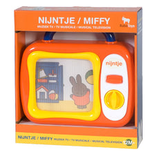 Nijntje mijn eerste TV in doos met oranje verpakking, muzikale televisie vanaf 12 maanden, leuk baby cadeau.