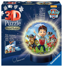 Ravensburger Paw Patrol nachtlampje in puzzelvorm, kleurrijk en veilig voor kinderen en peuters.