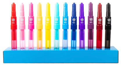 PAW Patrol Spray Pen Set deluxe met twaalf felle kleurstiften, ideaal voor leuke dingen om te knutselen.