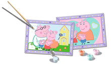 Peppa Pig cadeau CreArt schilderijen met verfpotjes en kwastjes, leuke dingen om te knutselen