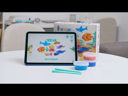 Hey Clay tutorial gebruikershandleiding over QR code en app voor spelen met klei