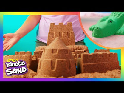 Grote Kinetic Sand kastelen en creatieve bouwideeën voor kinderen, ideaal sensorisch speelgoed voor uren speelplezier.