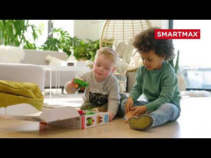 Video kinderen spelen buiten met SmartMax My First Tractor SMX 222 magnetisch speelgoed op vloerkleed