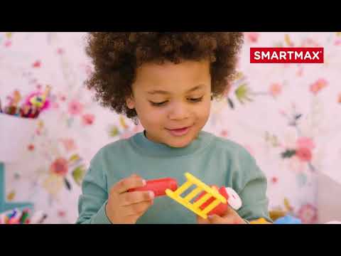 SmartMax My First Vehicles SMX 226 kinderen spelen met magnetische voertuigen aan tafel open ended speelgoed