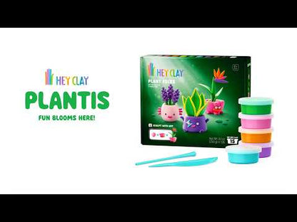 Hey Clay Plant Folks  - Plantenvriendjes met 15 potjes boetseerklei