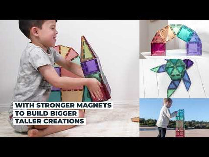 Connetix Pastel Creative Pack 120 magnetische bouwstenen in pastelkleuren - magnetisch speelgoed video