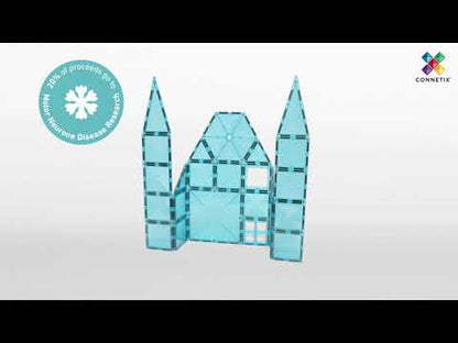 Connetix Charity Pack Teal 20 limited edition teal magnetische bouwstenen voor de strijd tegen ALS