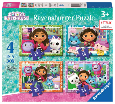 Ravensburger Gabby's Dollhouse puzzel  4-in-1