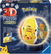 Ravensburger Pokémon 3D puzzel nachtlampje baby en kind, stevige verpakking met kleurrijk design.