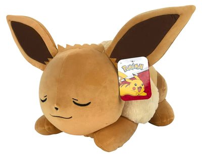 Jazwares Sleeping Eevee Pokémon knuffel 46cm