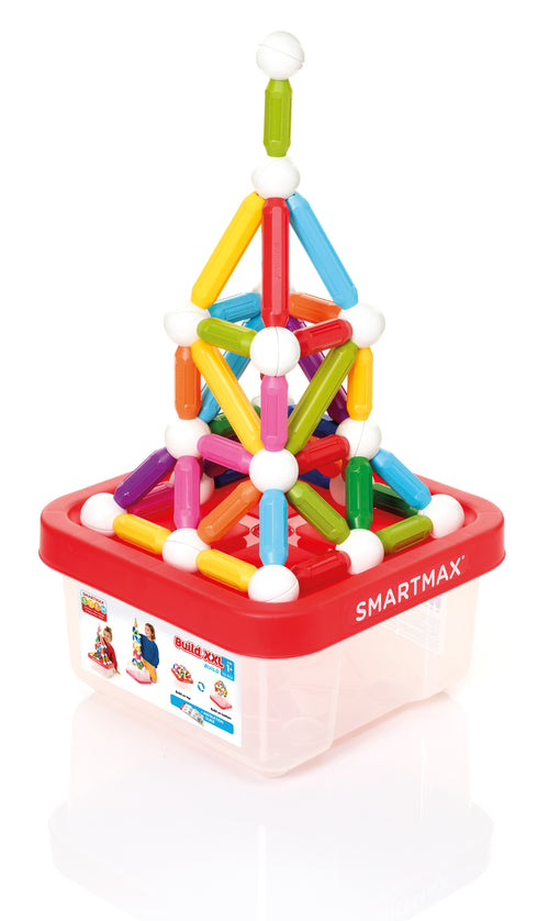 SmartMax Build XXL (nieuwe kleuren) - 70 Magnetische Stukken