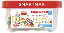 SMX 913 SmartMax Farm Set XXL voorkant verpakking met 116 dieren magneten opbergbox magnetisch speelgoed 1-6 jaar