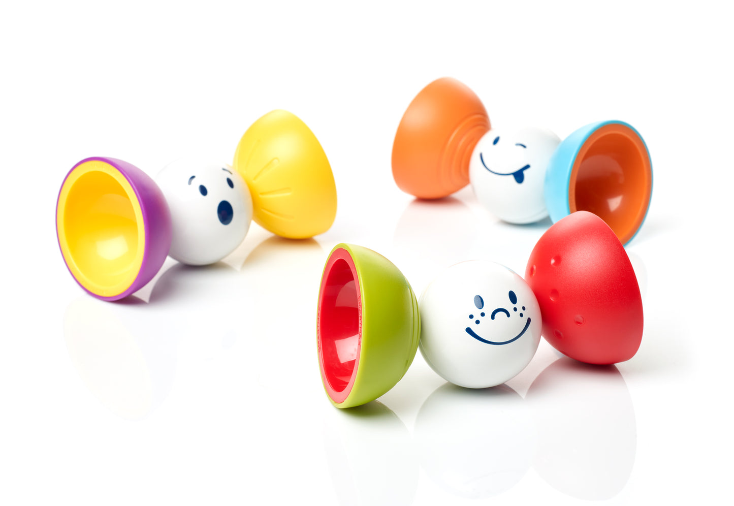 SmartMax My First Hide & Seek SMX 229 magneet bouwstenen met verschillende vrolijke gezichtsuitdrukkingen