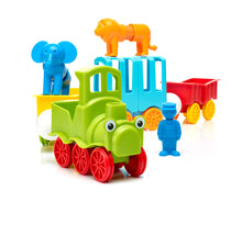 SmartMax SMX 410 My First Animal Train compleet opgebouwd met dieren en trein, speelgoed SmartMax voor peuters en kleuters