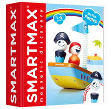 Voorkant verpakking SmartMax My First Pirates SMX 236 magnetisch speelgoed, geschikt 1,5 tot 5 jaar, My First serie.