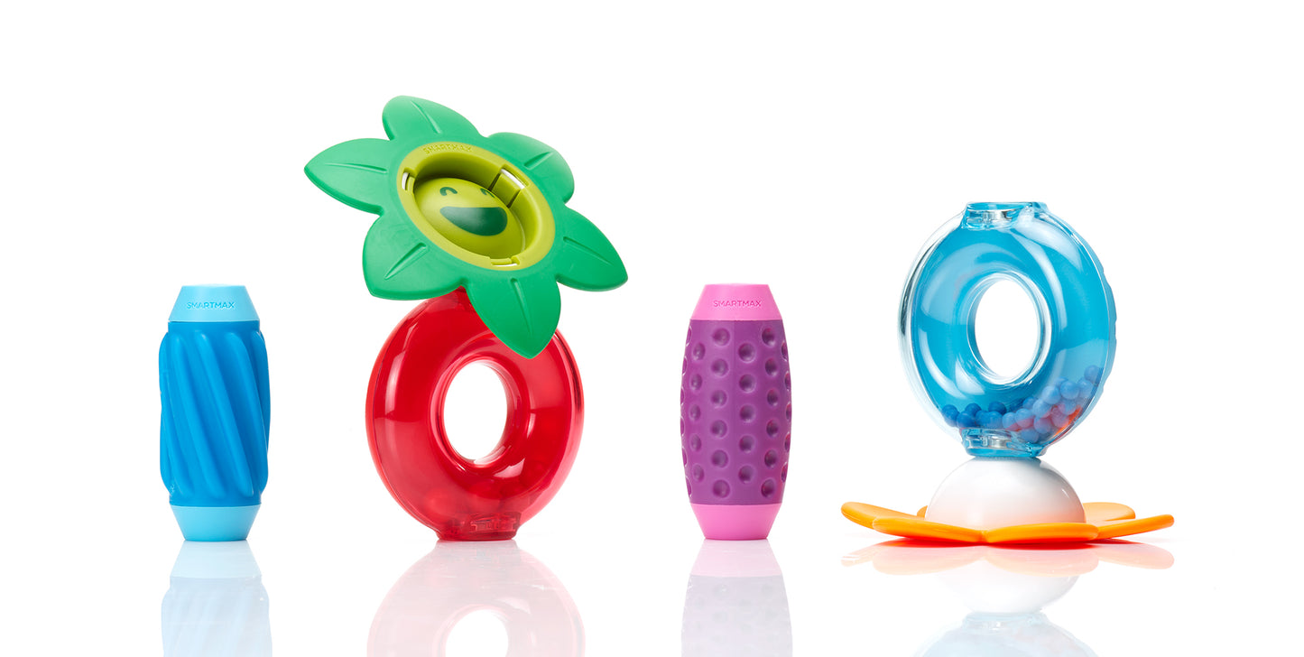 SmartMax My First Sounds & Flowers SMX 247 met kleurrijke magnetische bloemonderdelen, smartmax speelgoed voor peuters