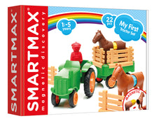 Voorkant verpakking SmartMax My First Tractor SMX 222 magneet speelgoed smartmax voor kinderen 1,5-5 jaar