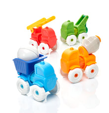 SmartMax My First Vehicles SMX 226 complete set vier magnetische voertuigen open ended magneet speelgoed