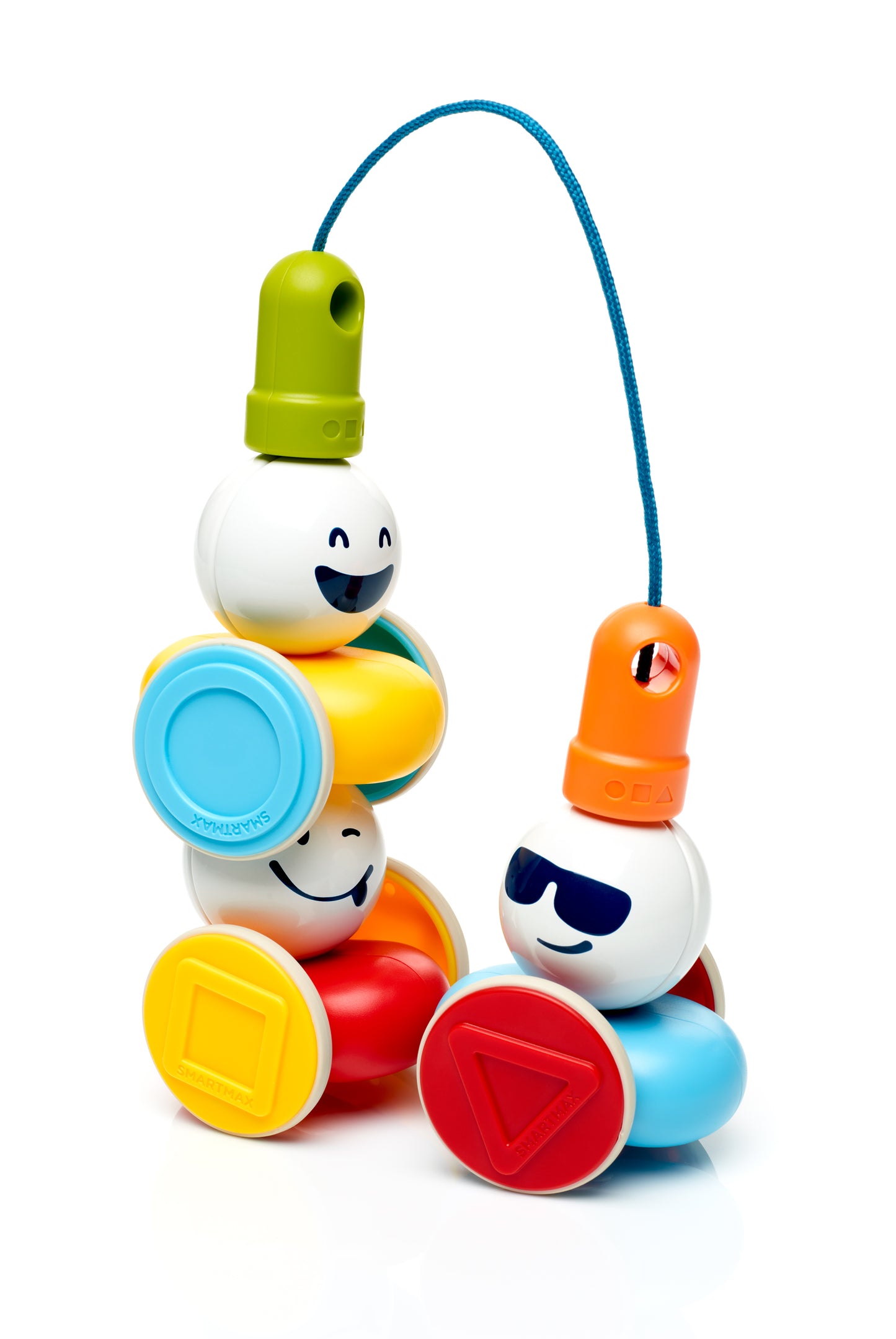 SmartMax My First Wobbly Cars SMX 233 gecombineerde opbouw, smartmax autos met vrolijke gezichten