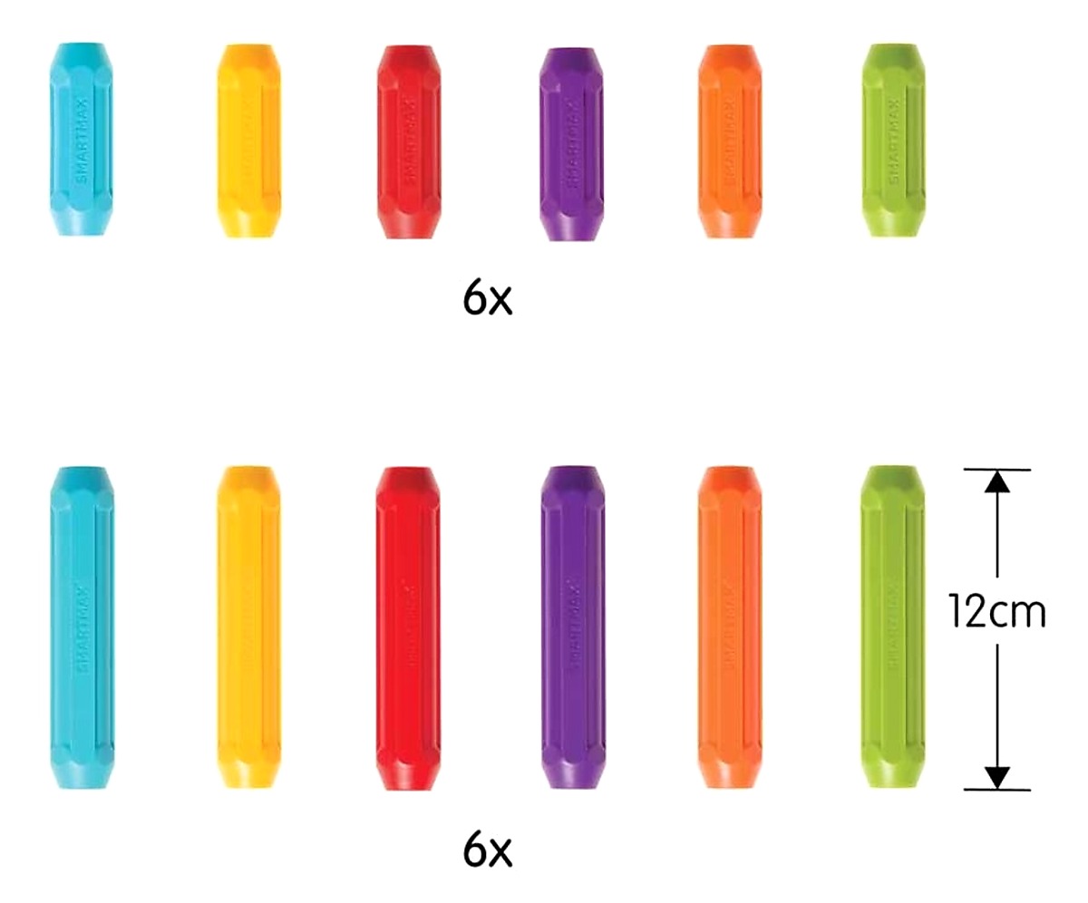 SmartMax XT set SMX 105 met magnetisch speelgoed, maatvergelijking van staven met zichtbare lengte van 12 cm voor kinderen