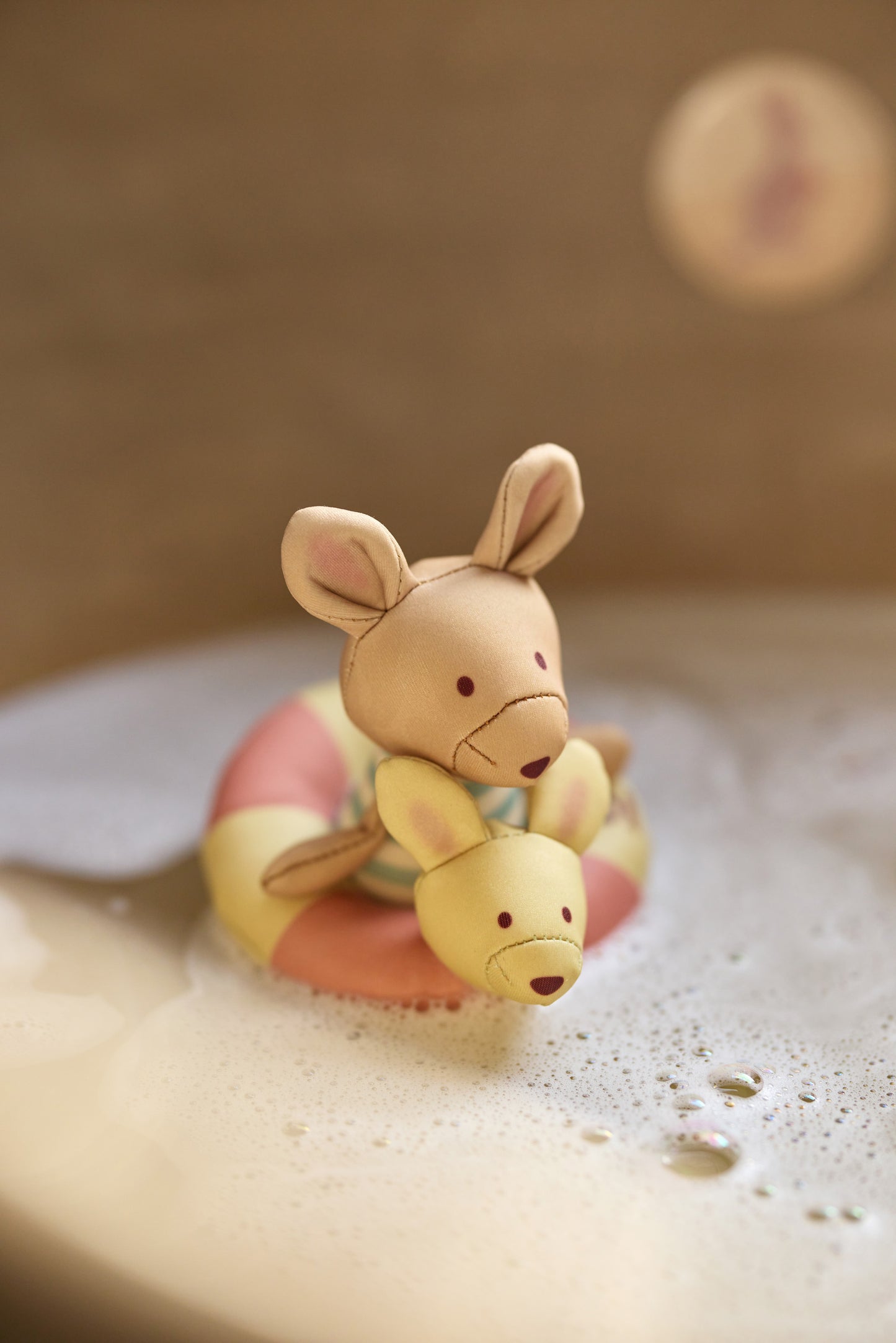 Speelgoed voor in bad Jollein Kangaroots met badschuim, ideaal badspeelgoed 4 jaar en peuter