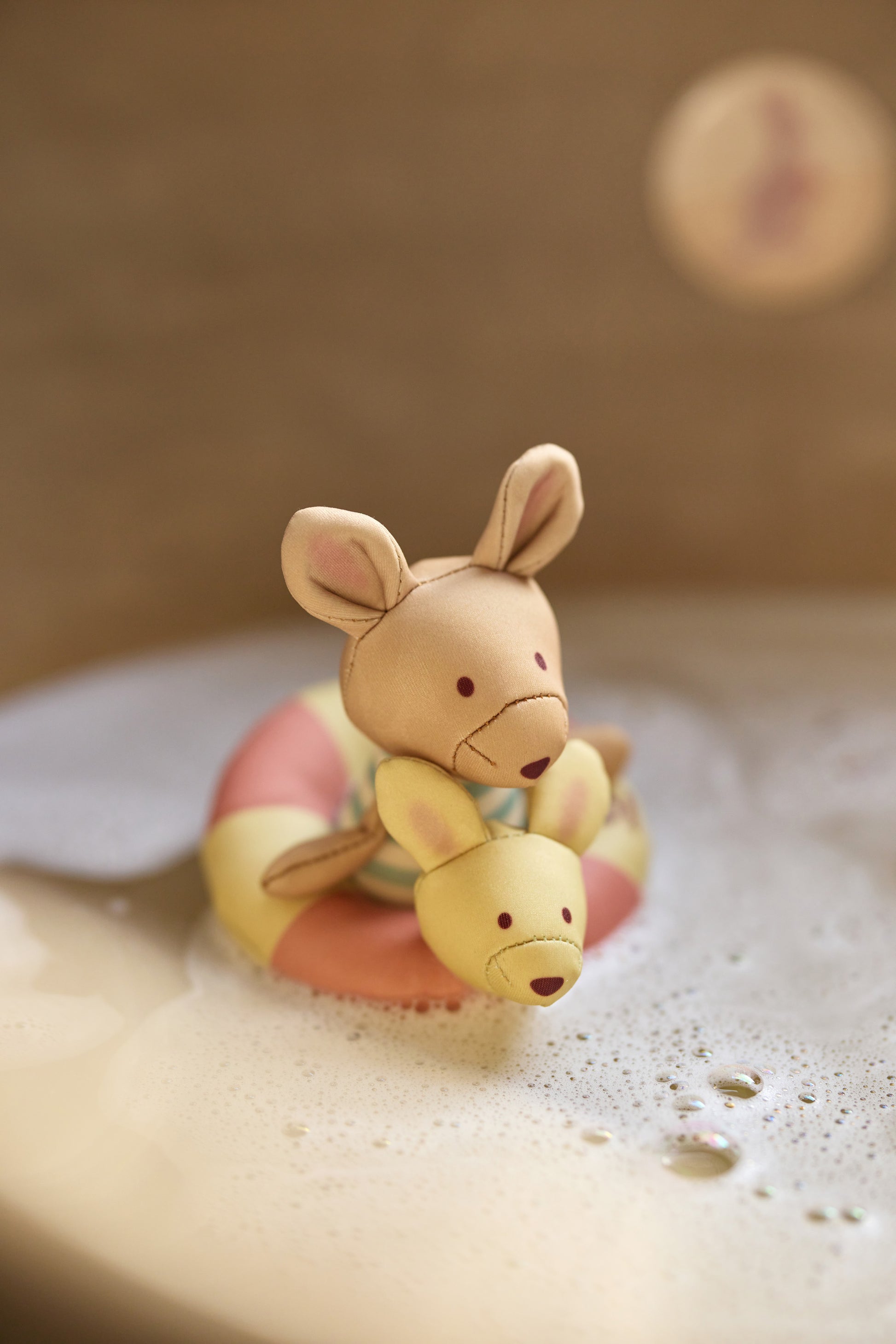 Speelgoed voor in bad Jollein Kangaroots met badschuim, ideaal badspeelgoed 4 jaar en peuter
