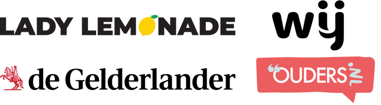 logos Sporutz is bekend van en genoemd op Ladt Lemonade, wij.nl, ouders.nl en de Gelderlander