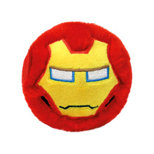 Ty Beanie Bouncers - Marvel Iron Man knuffel stuiterbal in rood en geel pluche, ideaal sensorisch speelgoed voor kinderen.