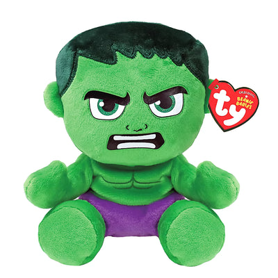 Ty Marvel Hulk Knuffel 15cm