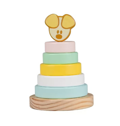 Woezel & Pip Houten Stapeltoren - Pip